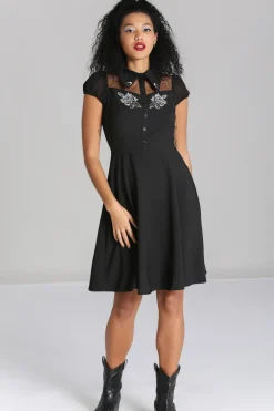 Hell Bunny Roesia Dress Black Sale