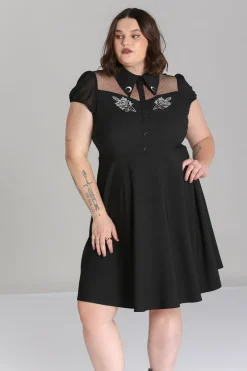 Hell Bunny Roesia Dress Black Sale