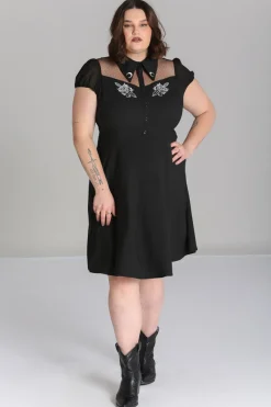 Hell Bunny Roesia Dress Black Sale