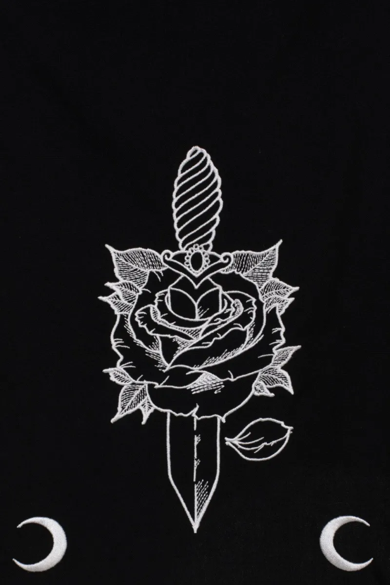 Hell Bunny Roesia Skirt Black New