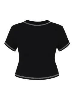 Hell Bunny Roesia Top Black