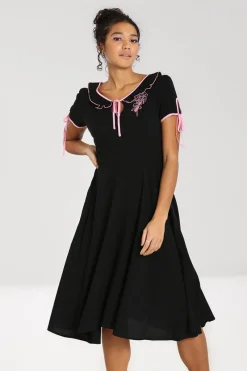 Hell Bunny Rosetta Dress Black Best