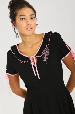 Hell Bunny Rosetta Dress Black Best