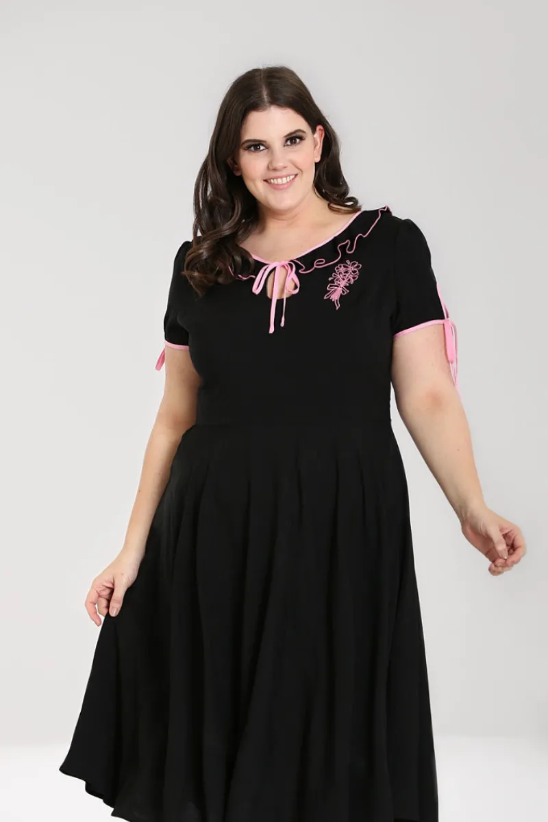 Hell Bunny Rosetta Dress Black Best