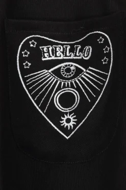 Hell Bunny Samara Pinafore Dress Black Best