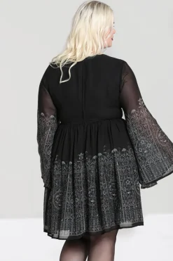 Hell Bunny Secret Gate Dress Black