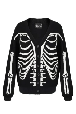 Hell Bunny Skeleton Cardigan New