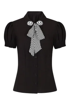 Hell Bunny Skelli Blouse Sale