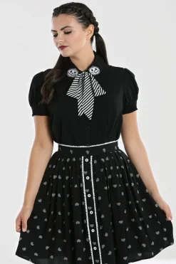 Hell Bunny Skelli Blouse Sale