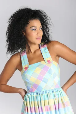 Hell Bunny Skye Midi Dress Multi Outlet