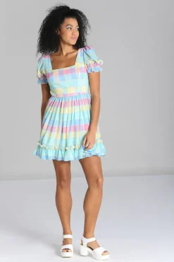 Hell Bunny Skye Mini Dress Multi New