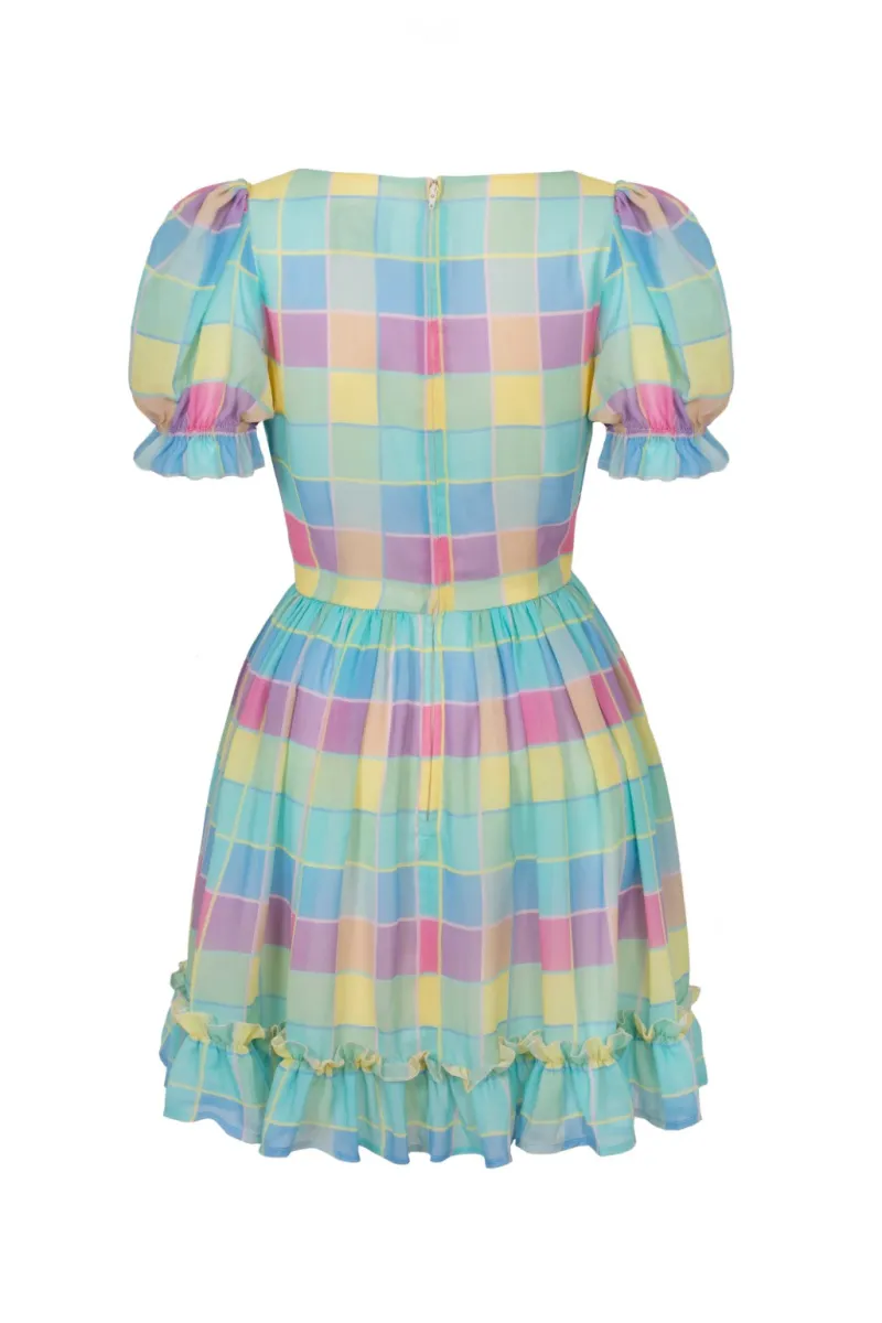 Hell Bunny Skye Mini Dress Multi New