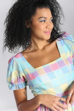 Hell Bunny Skye Mini Dress Multi New