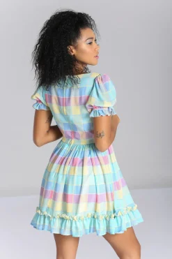 Hell Bunny Skye Mini Dress Multi New