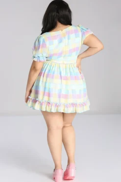 Hell Bunny Skye Mini Dress Multi New