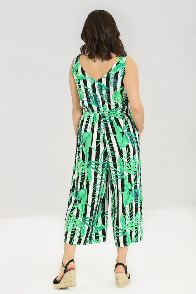 Hell Bunny Solana Jumpsuit Black Hot