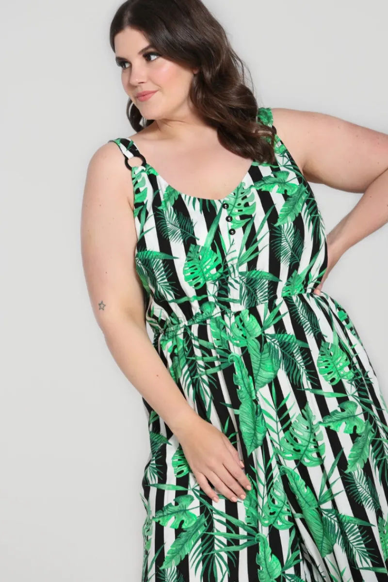 Hell Bunny Solana Jumpsuit Black Hot