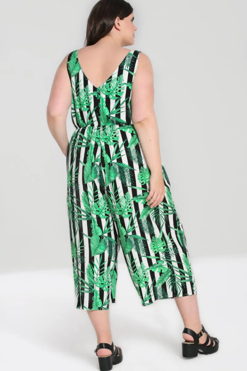 Hell Bunny Solana Jumpsuit Black Hot