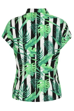 Hell Bunny Solana Shirt Black Discount