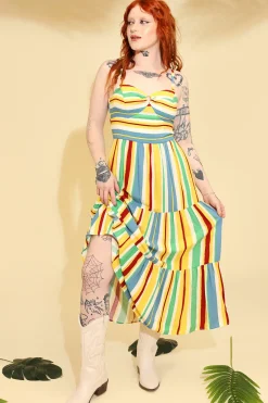 Hell Bunny Solange Dress MultiColour Online