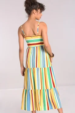 Hell Bunny Solange Dress MultiColour Online