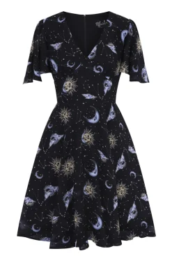 Hell Bunny Solaris Dress Black