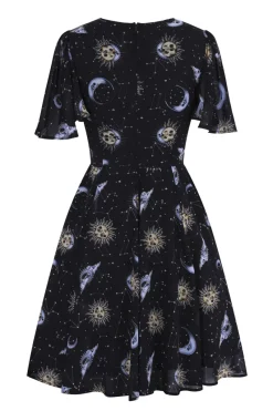 Hell Bunny Solaris Dress Black