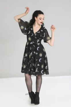 Hell Bunny Solaris Dress Black