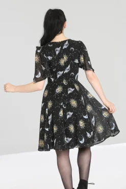 Hell Bunny Solaris Dress Black