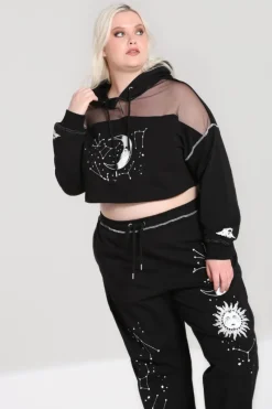 Hell Bunny Solaris Hoodie Black