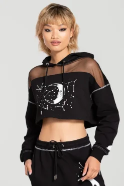 Hell Bunny Solaris Hoodie Black