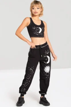 Hell Bunny Solaris Joggers Black Online