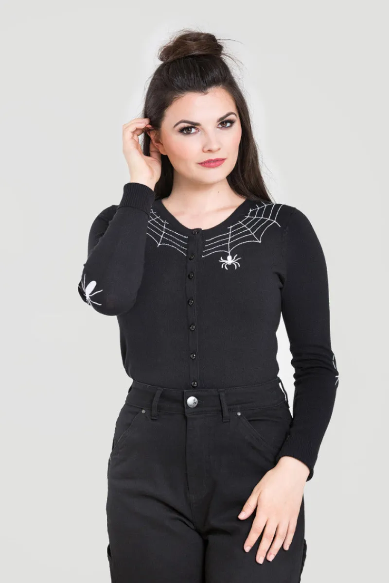Hell Bunny Spider Cardigan Clearance