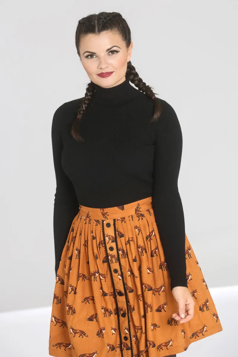 Hell Bunny Spiros Top Black New