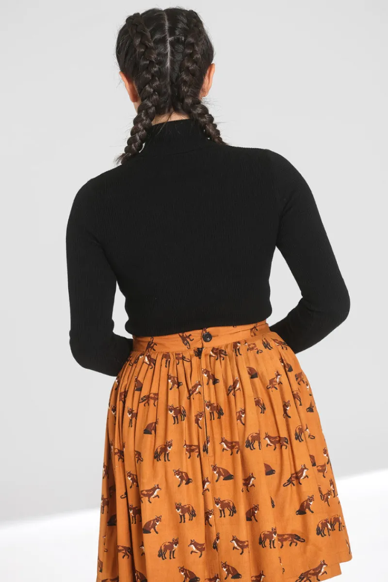 Hell Bunny Spiros Top Black New