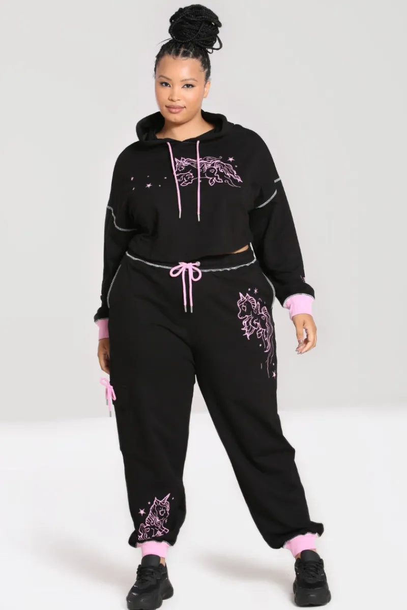 Hell Bunny Star Catcher Hoodie Black Hot