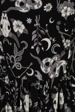 Hell Bunny Star Sign Mini Dress Black Online