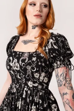 Hell Bunny Star Sign Mini Dress Black Online