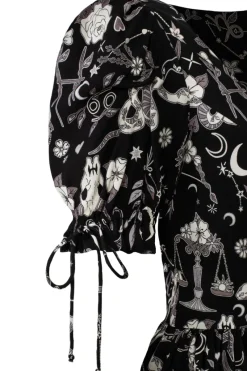 Hell Bunny Star Sign Mini Dress Black Online