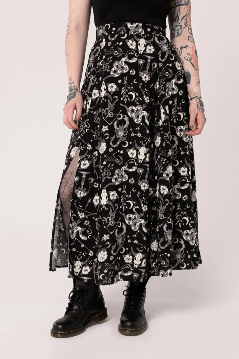 Hell Bunny Star Sign Skirt Black Online