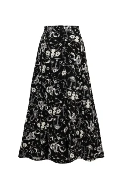Hell Bunny Star Sign Skirt Black Online