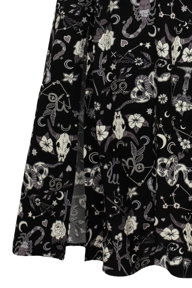 Hell Bunny Star Sign Skirt Black Online