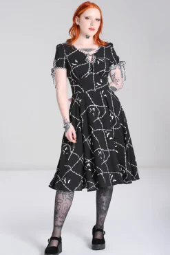 Hell Bunny Stitches Midi Dress Sale
