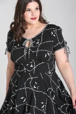 Hell Bunny Stitches Midi Dress Sale