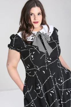 Hell Bunny Stitches Mini Dress Hot