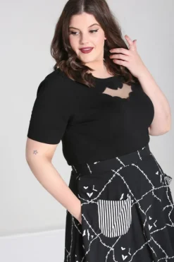 Hell Bunny Stitches Skirt Outlet