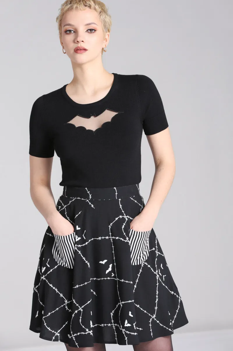 Hell Bunny Stitches Skirt Outlet