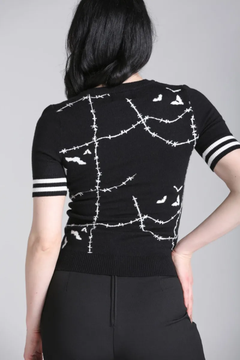 Hell Bunny Stitches Top Clearance