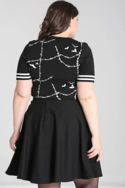 Hell Bunny Stitches Top Clearance