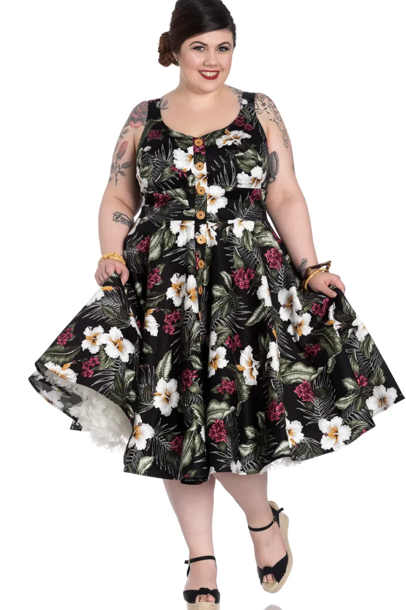Hell Bunny Tahiti 50's Dress Clearance